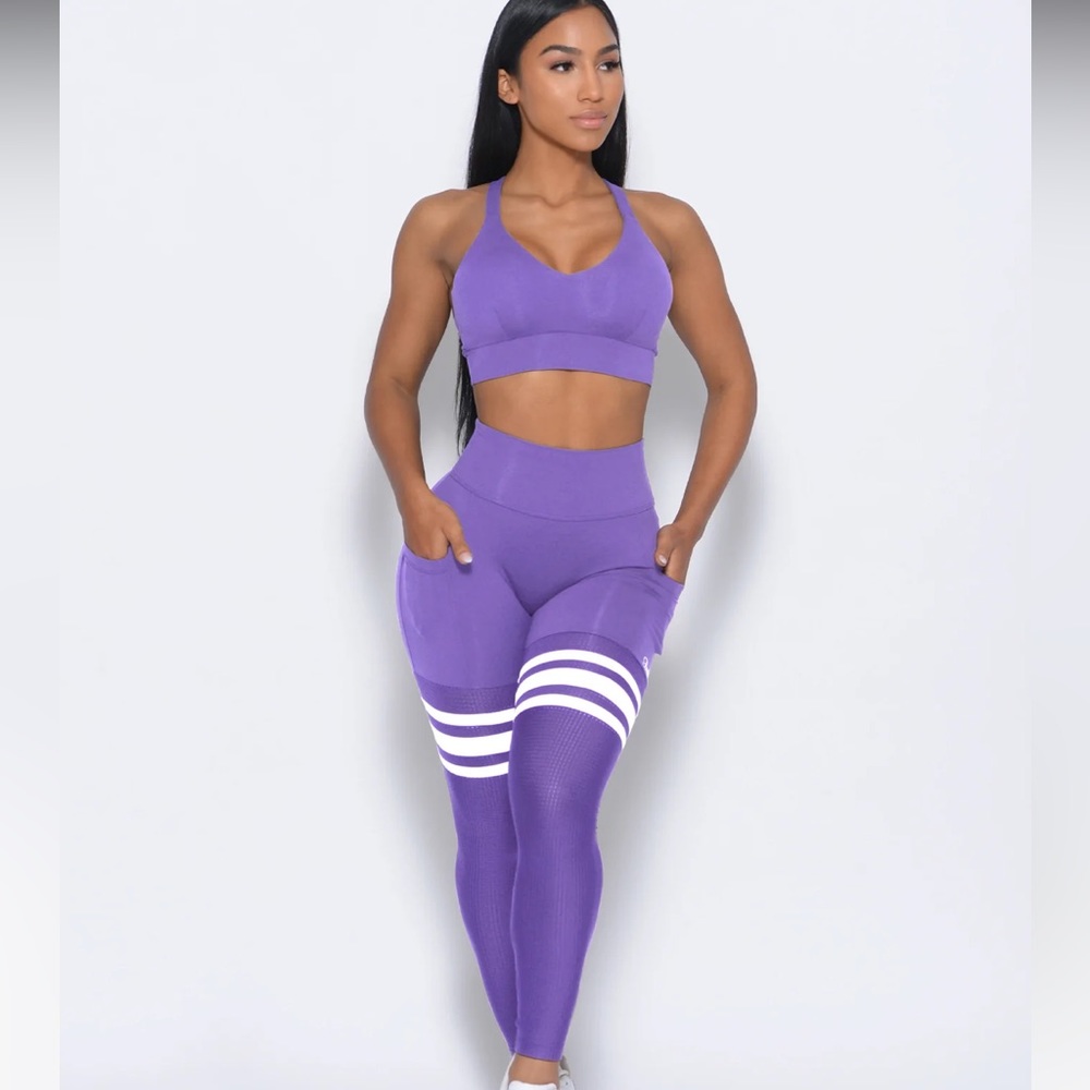 Bombshell sportswear royal purple leggings